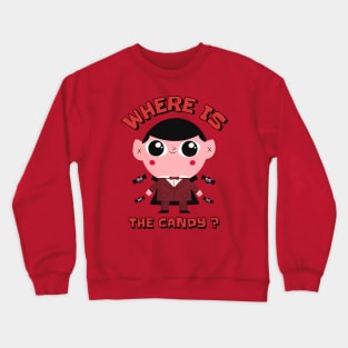 Halloween Cute Vampire Crewneck Sweatshirt